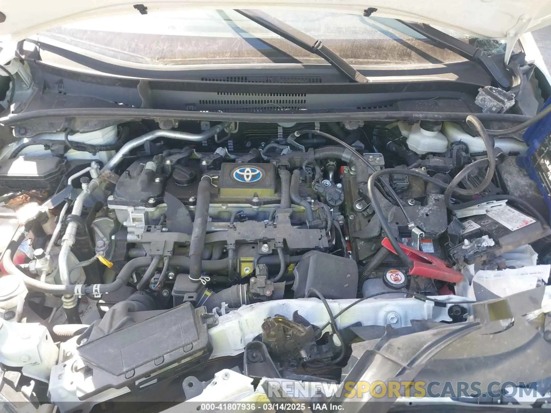 10 fotografías del automóvil dañado JTDBCMFE1PJ012186 TOYOTA COROLLA 2023