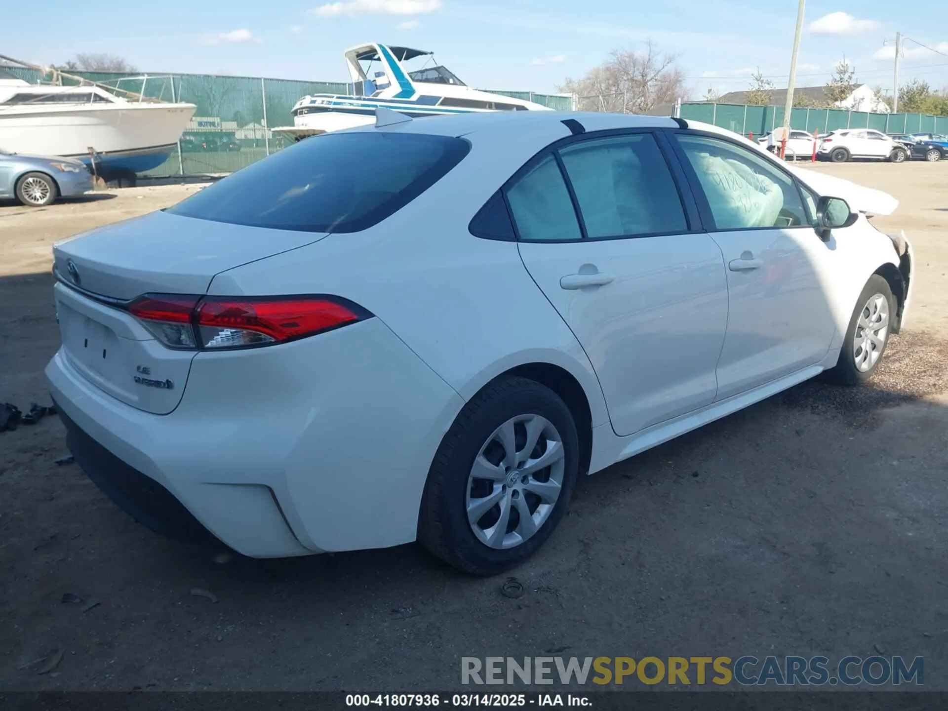 4 fotografías del automóvil dañado JTDBCMFE1PJ012186 TOYOTA COROLLA 2023