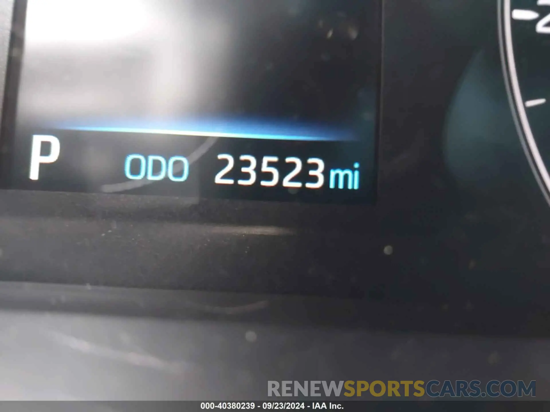 15 fotografías del automóvil dañado JTDBCMFE2P3001444 TOYOTA COROLLA 2023