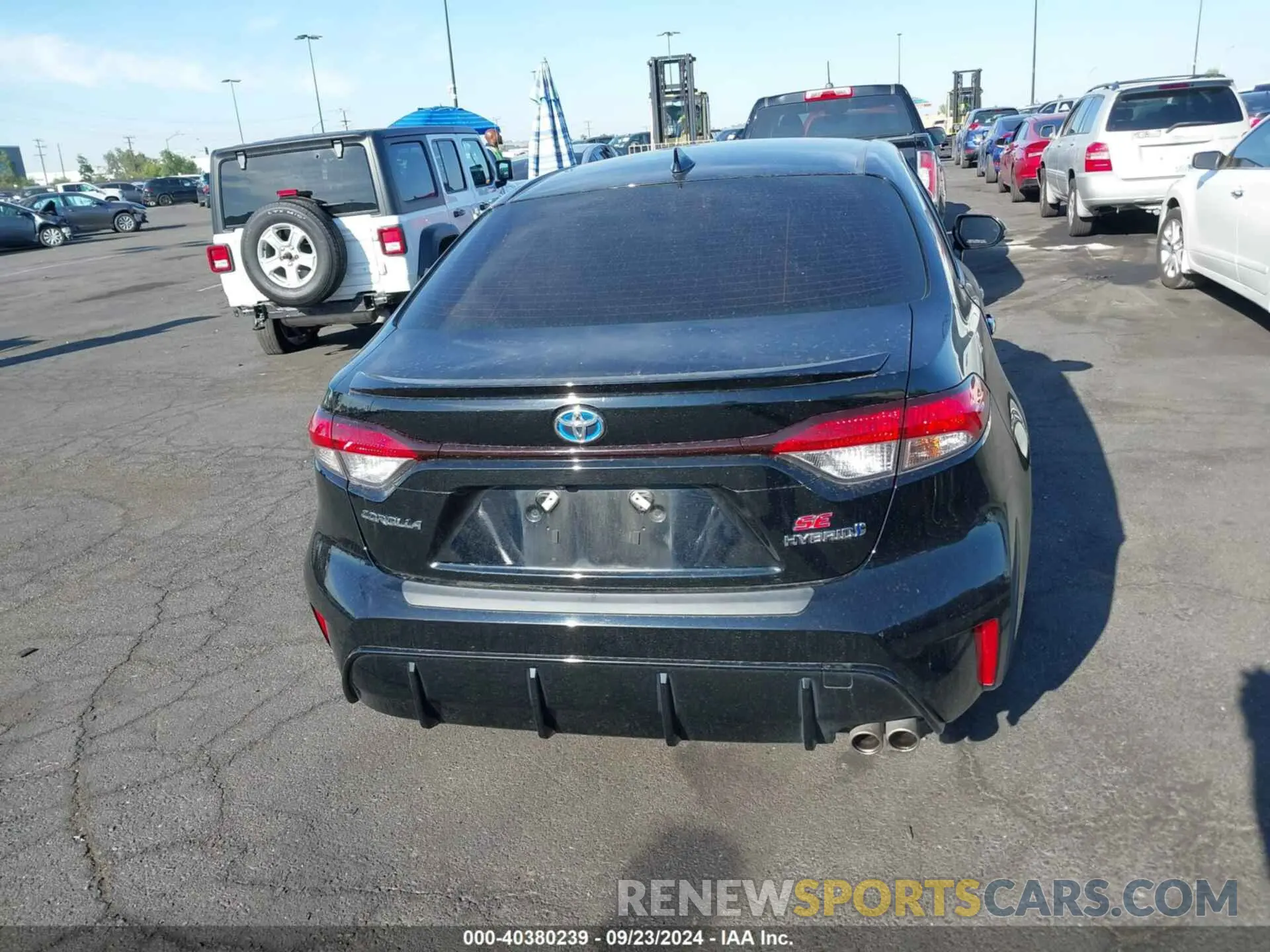 16 fotografías del automóvil dañado JTDBCMFE2P3001444 TOYOTA COROLLA 2023