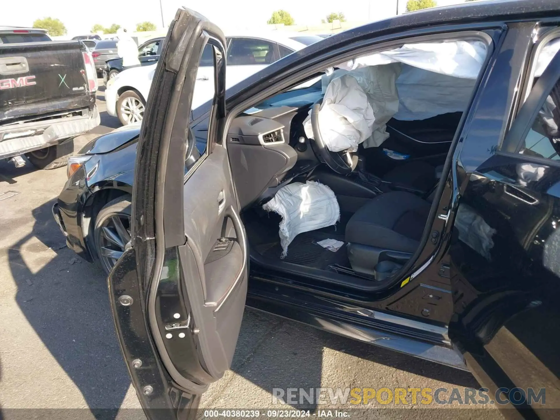 5 fotografías del automóvil dañado JTDBCMFE2P3001444 TOYOTA COROLLA 2023