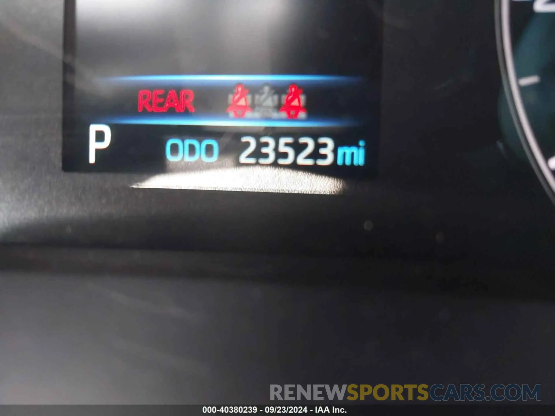 7 fotografías del automóvil dañado JTDBCMFE2P3001444 TOYOTA COROLLA 2023