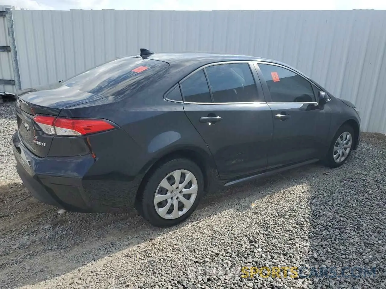 3 fotografías del automóvil dañado JTDBCMFE2P3003453 TOYOTA COROLLA 2023