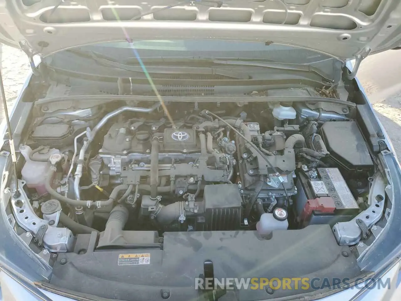 11 fotografías del automóvil dañado JTDBCMFE2P3006577 TOYOTA COROLLA 2023
