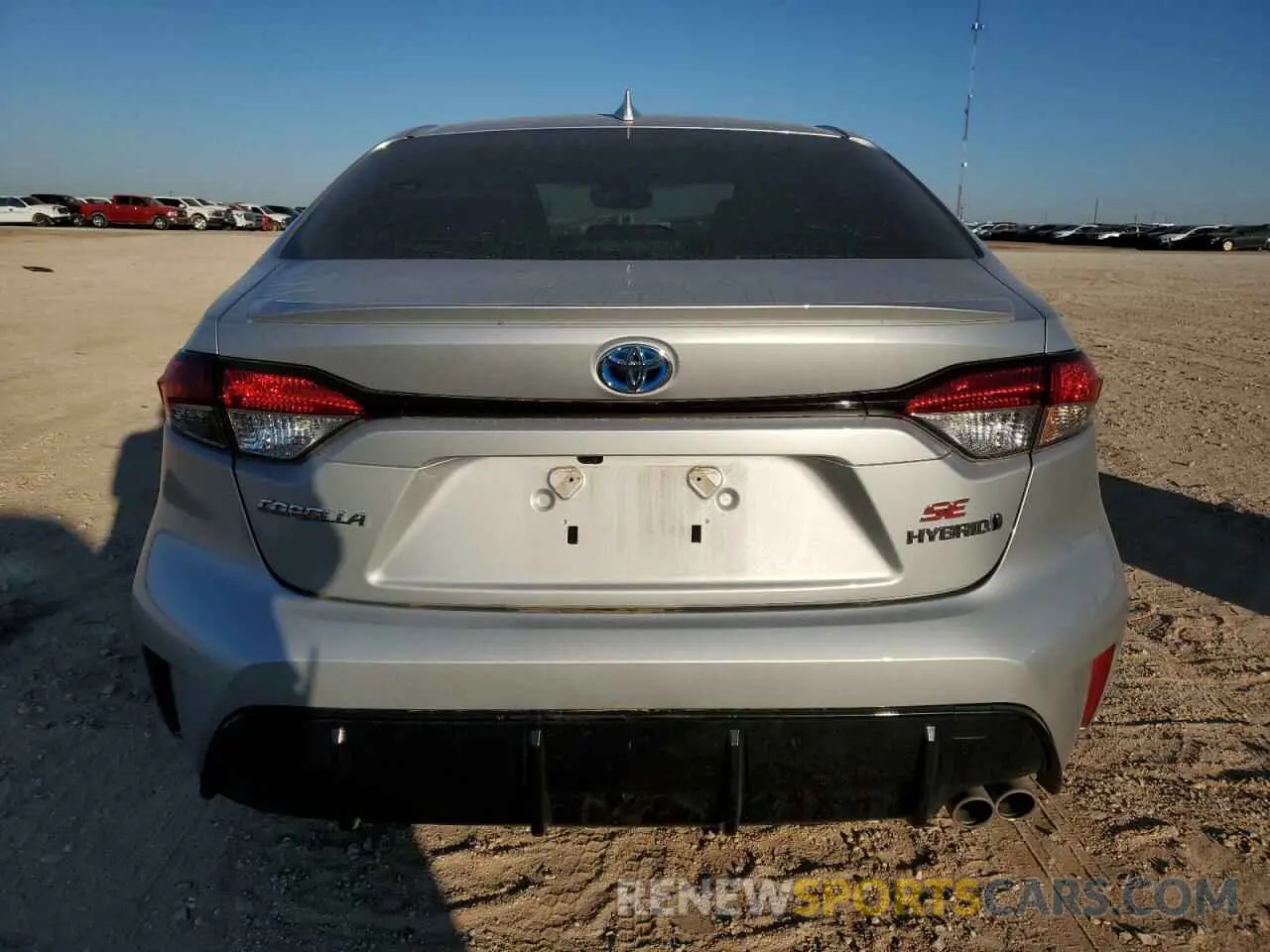 6 fotografías del automóvil dañado JTDBCMFE2P3006577 TOYOTA COROLLA 2023