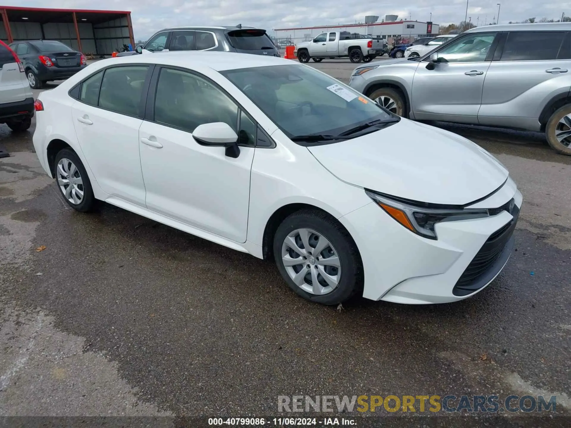 1 fotografías del automóvil dañado JTDBCMFE2P3007101 TOYOTA COROLLA 2023