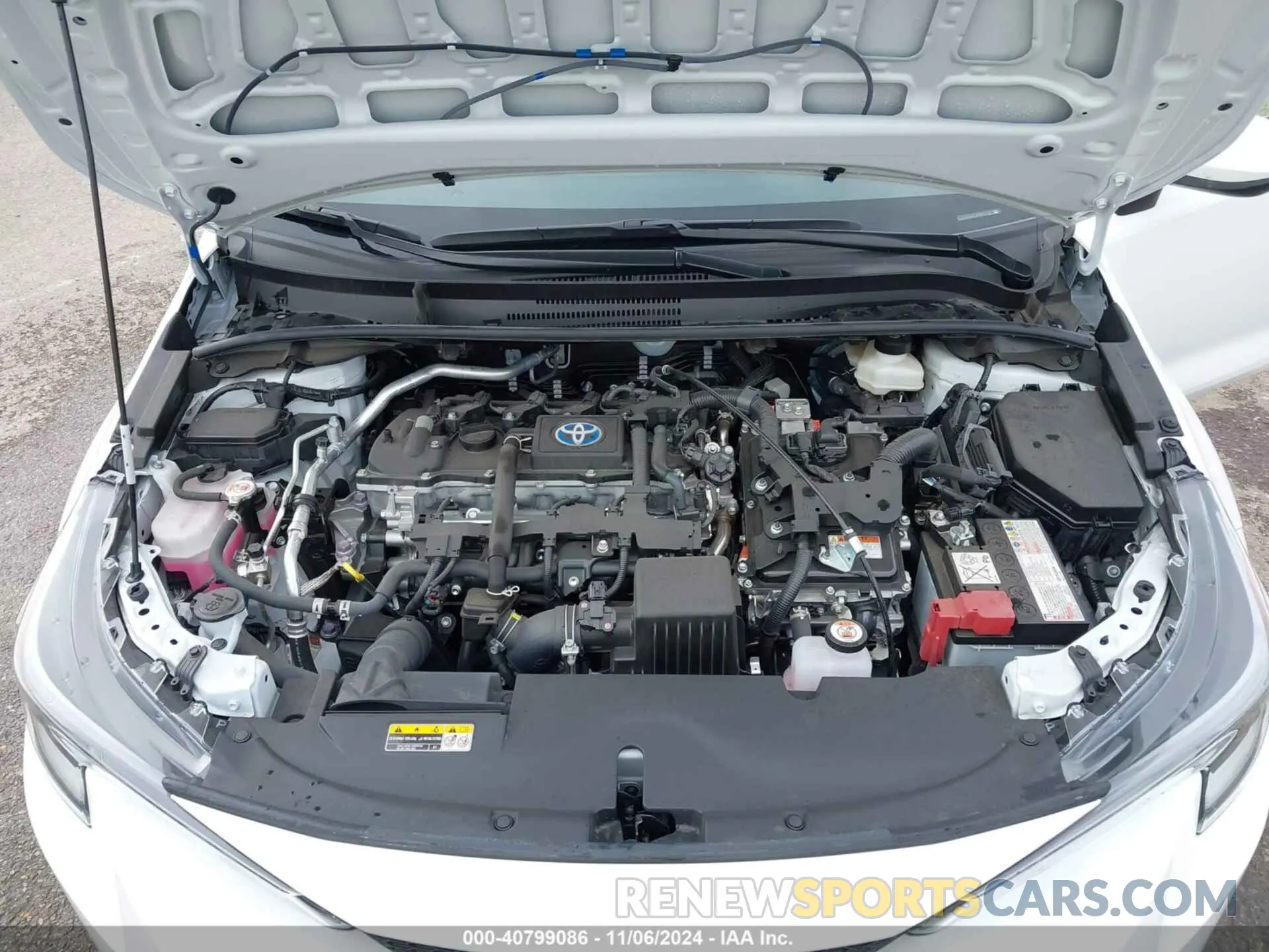 10 fotografías del automóvil dañado JTDBCMFE2P3007101 TOYOTA COROLLA 2023