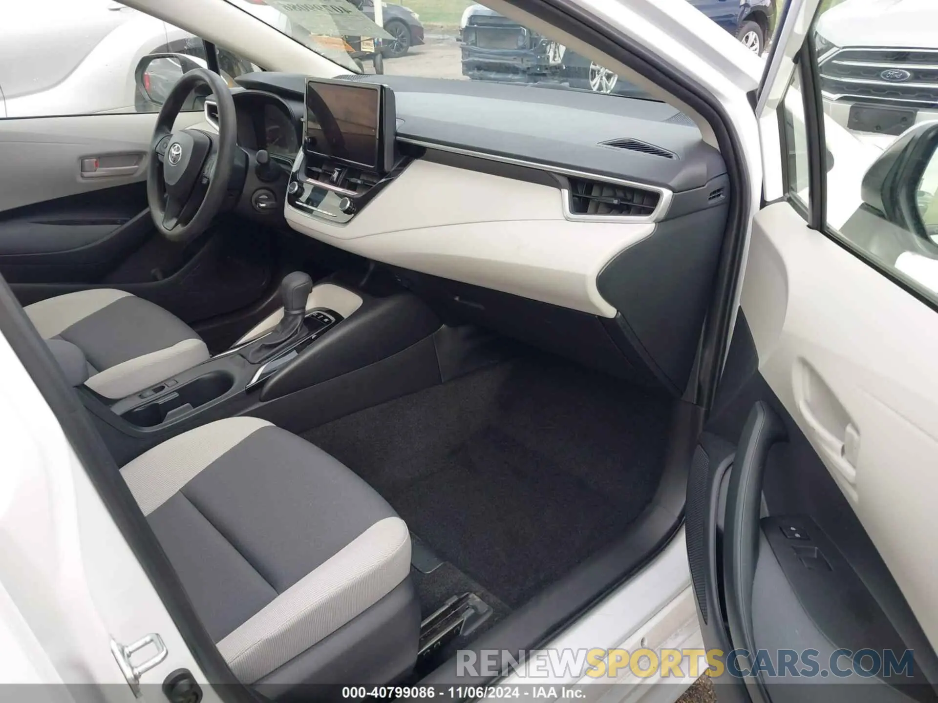 5 fotografías del automóvil dañado JTDBCMFE2P3007101 TOYOTA COROLLA 2023