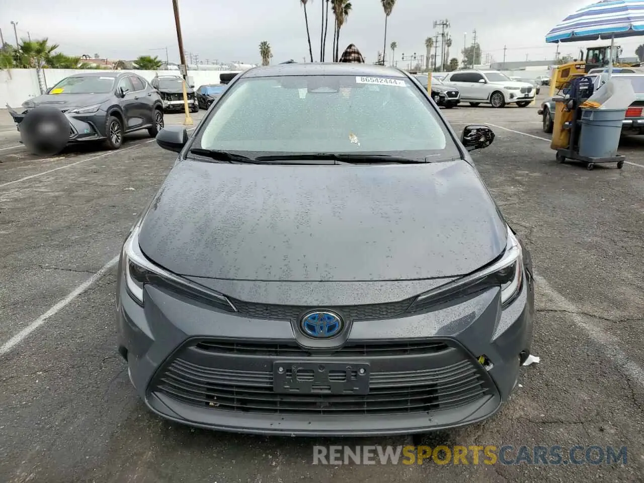 5 fotografías del automóvil dañado JTDBCMFE2P3009236 TOYOTA COROLLA 2023