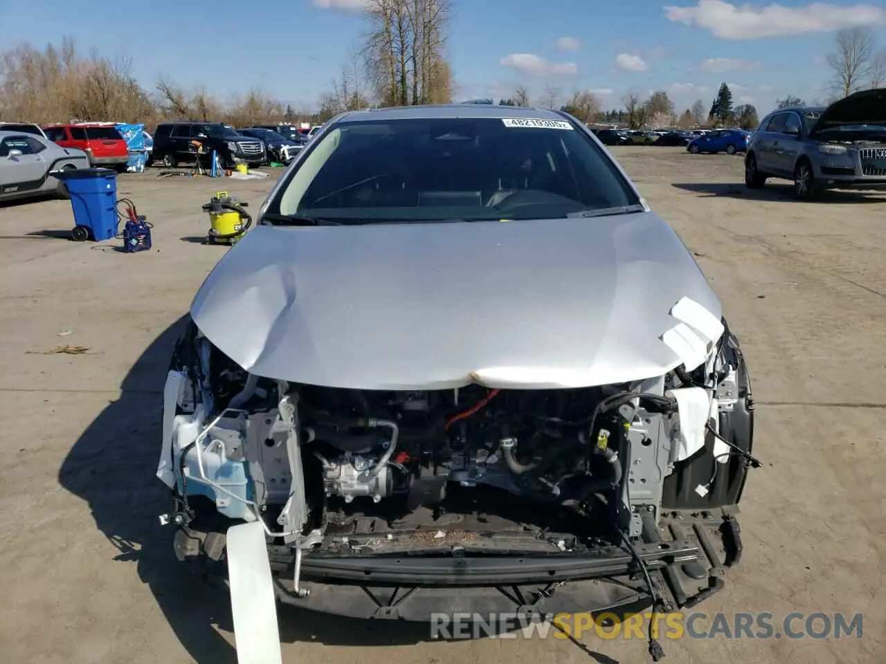 5 fotografías del automóvil dañado JTDBCMFE2P3013481 TOYOTA COROLLA 2023