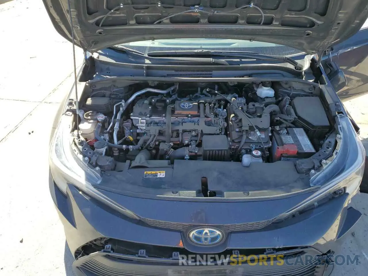 13 fotografías del automóvil dañado JTDBCMFE2P3019622 TOYOTA COROLLA 2023