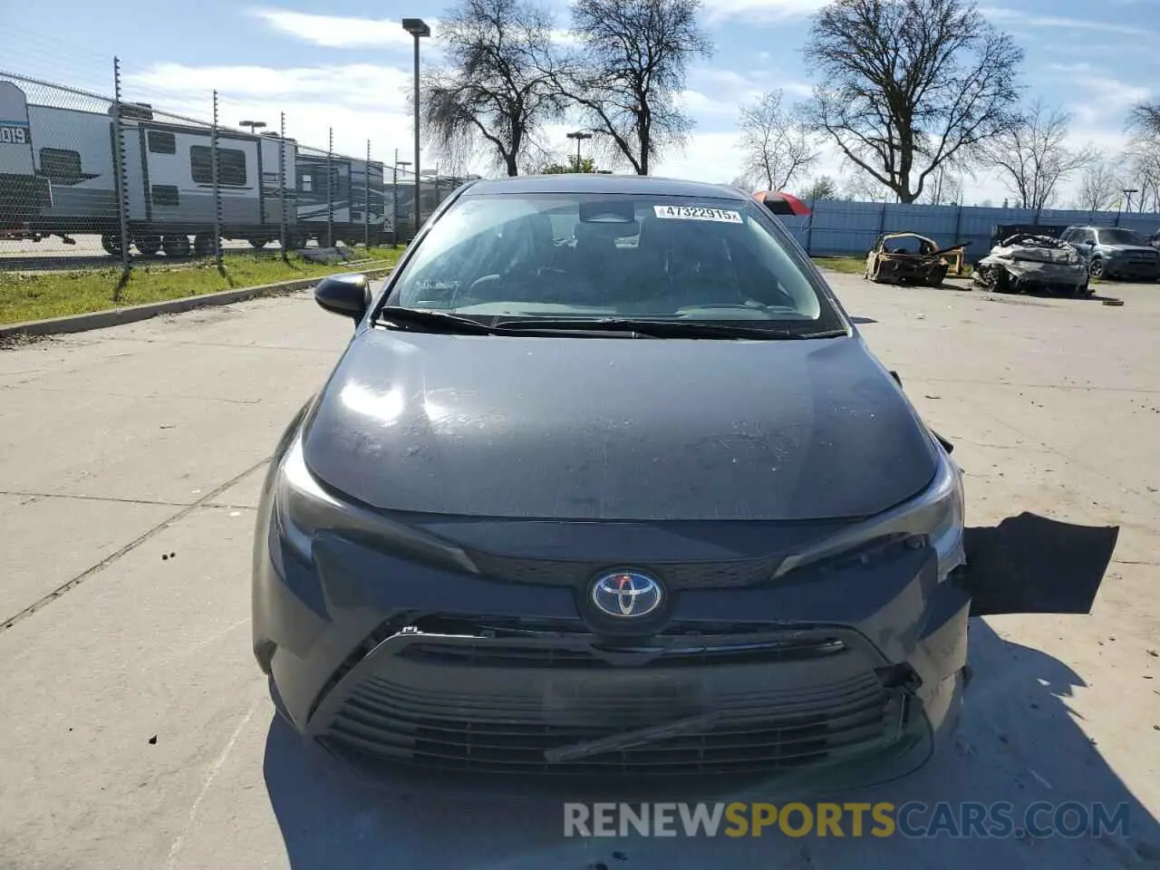 5 fotografías del automóvil dañado JTDBCMFE2P3019622 TOYOTA COROLLA 2023