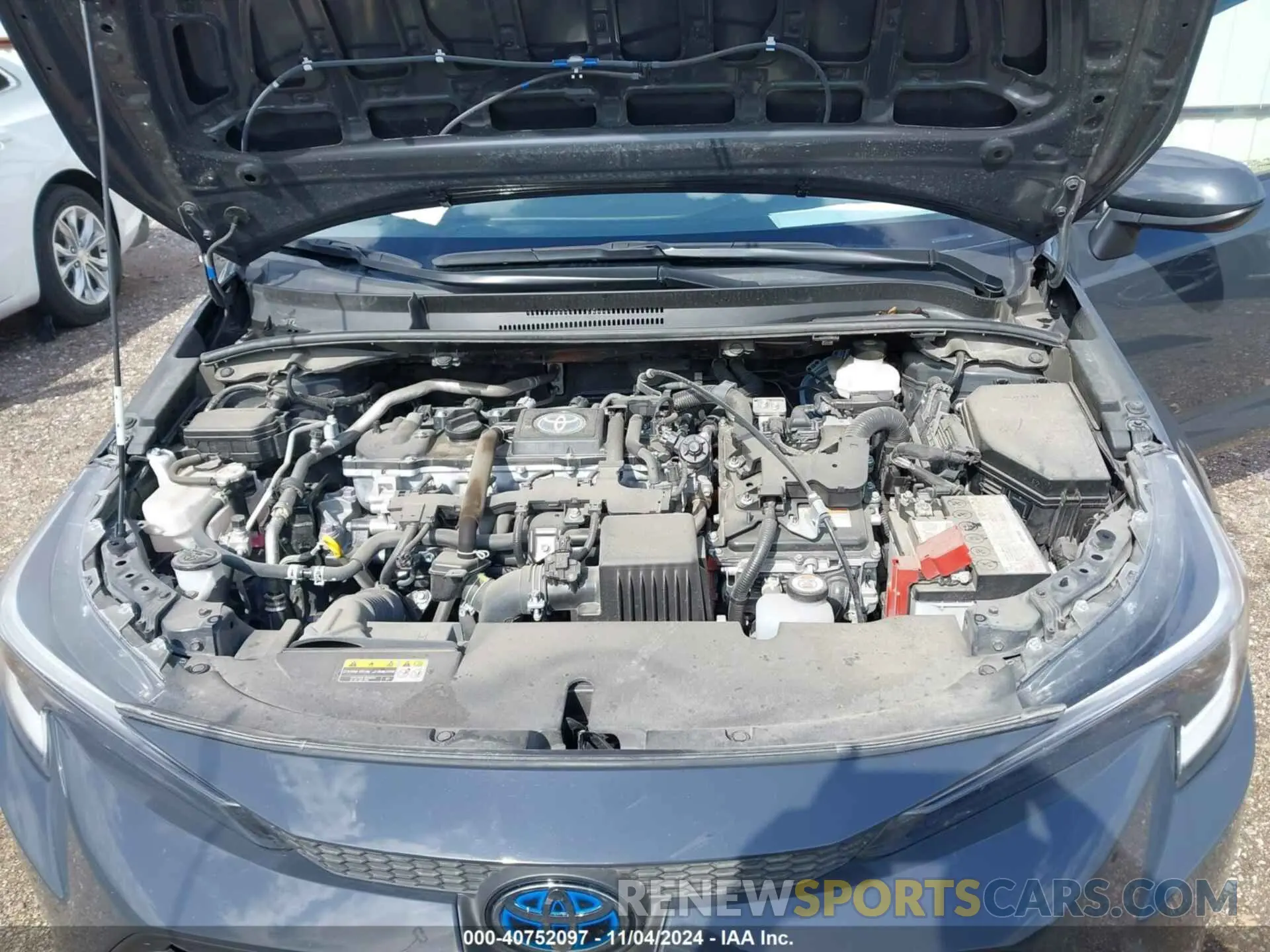 10 fotografías del automóvil dañado JTDBCMFE2P3022925 TOYOTA COROLLA 2023