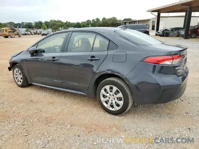 2 fotografías del automóvil dañado JTDBCMFE2P3023198 TOYOTA COROLLA 2023