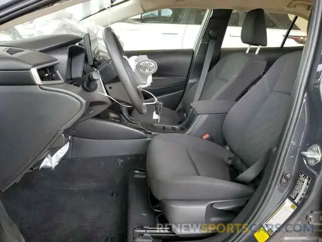 7 fotografías del automóvil dañado JTDBCMFE2P3023198 TOYOTA COROLLA 2023