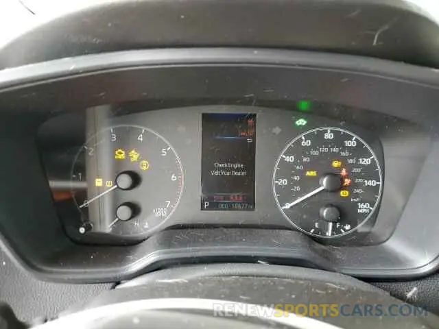 9 fotografías del automóvil dañado JTDBCMFE2P3023198 TOYOTA COROLLA 2023