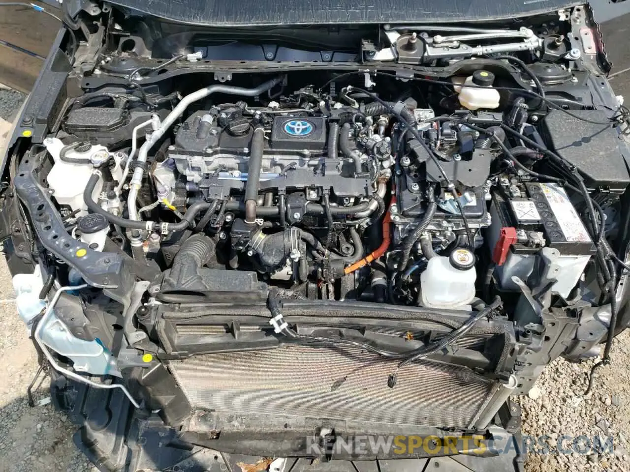 11 fotografías del automóvil dañado JTDBCMFE2P3027283 TOYOTA COROLLA 2023