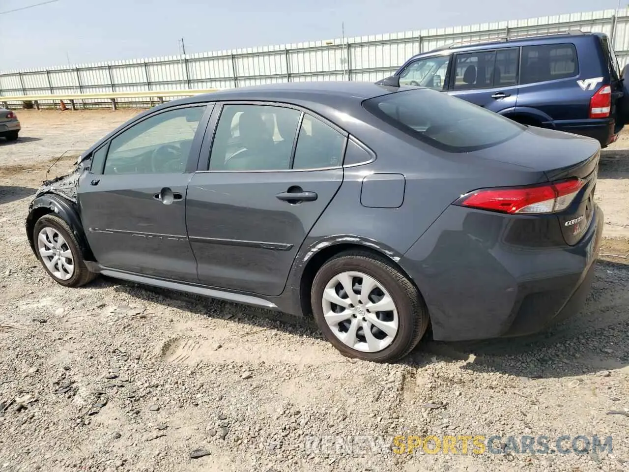 2 fotografías del automóvil dañado JTDBCMFE2P3027283 TOYOTA COROLLA 2023