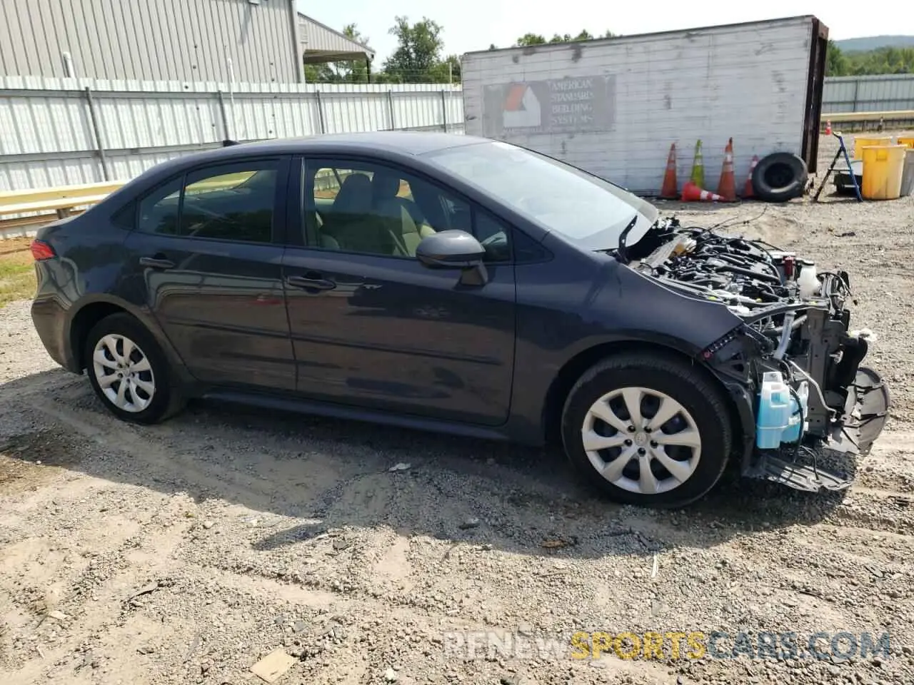 4 fotografías del automóvil dañado JTDBCMFE2P3027283 TOYOTA COROLLA 2023