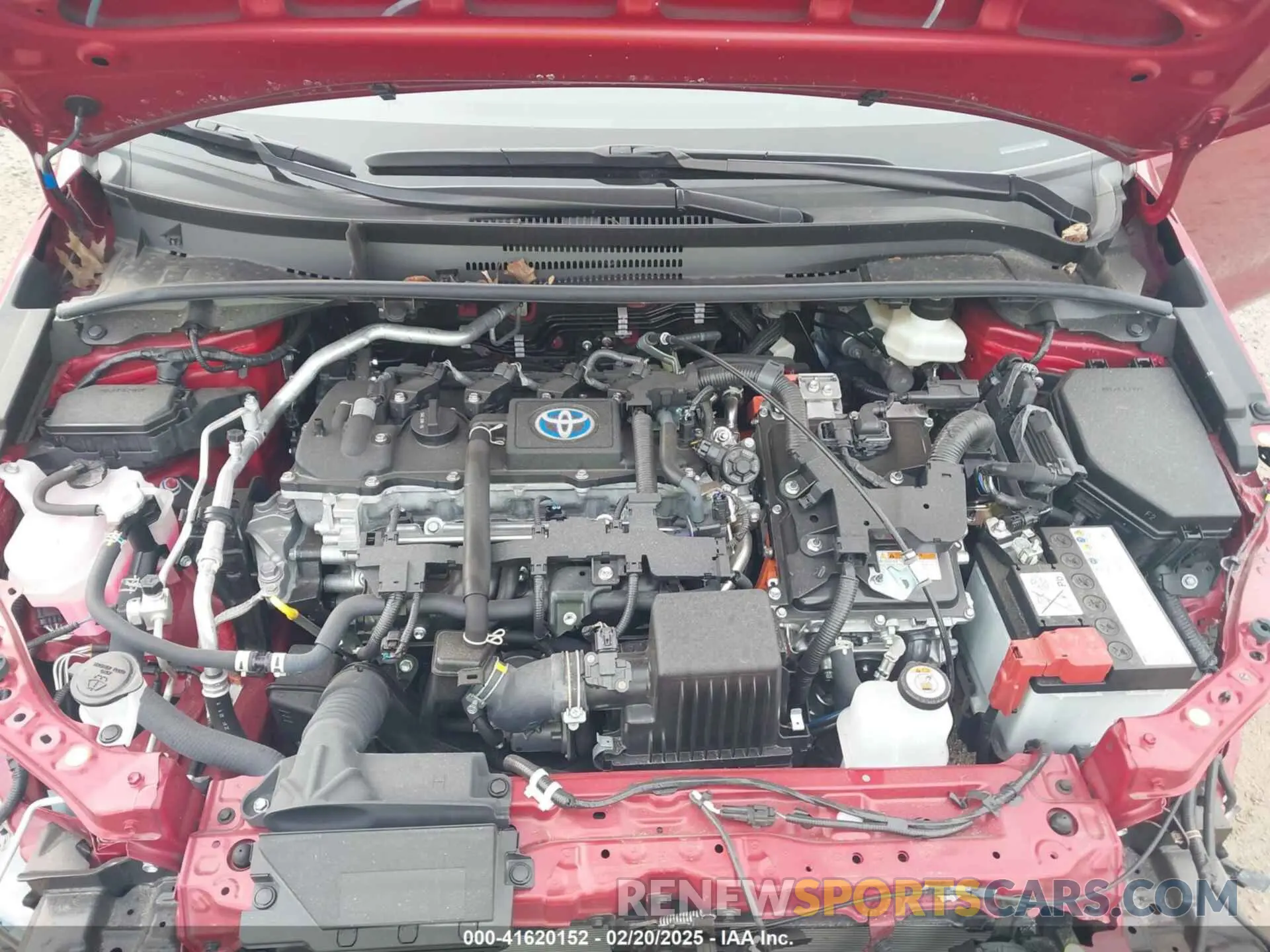 10 fotografías del automóvil dañado JTDBCMFE2PJ003738 TOYOTA COROLLA 2023