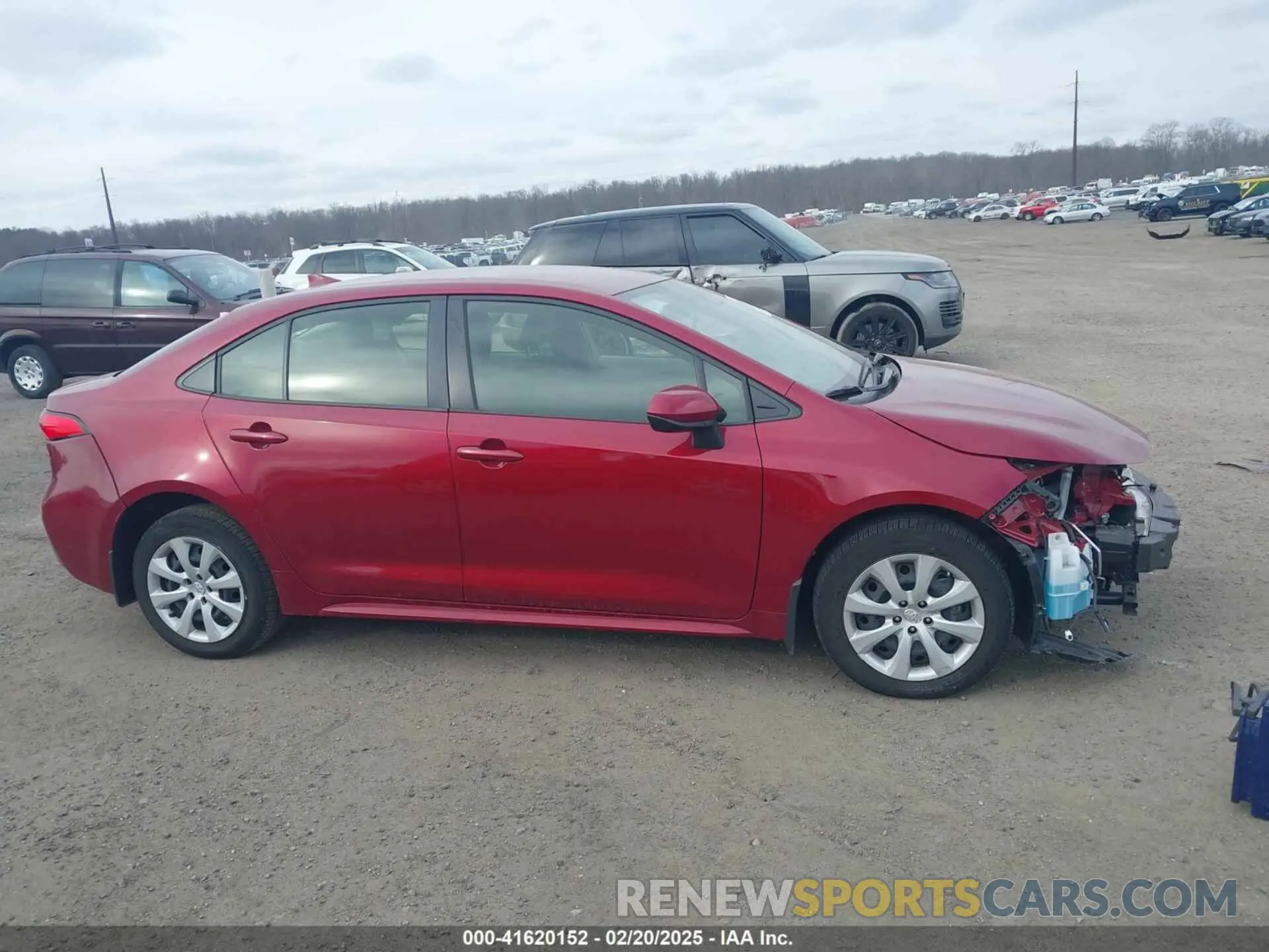 13 fotografías del automóvil dañado JTDBCMFE2PJ003738 TOYOTA COROLLA 2023