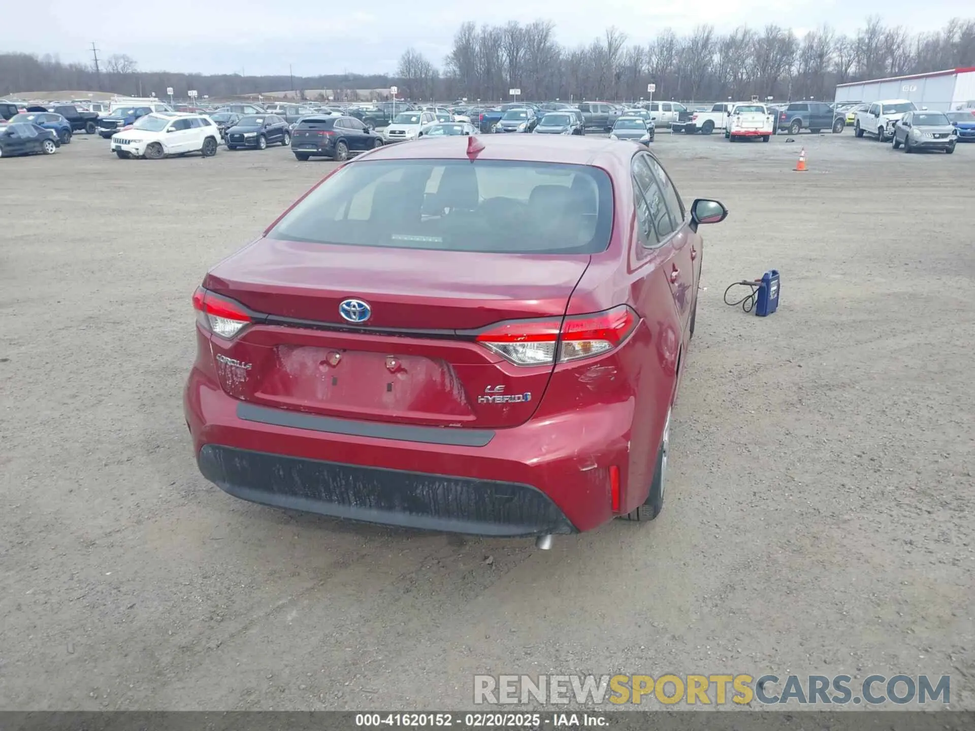 16 fotografías del automóvil dañado JTDBCMFE2PJ003738 TOYOTA COROLLA 2023