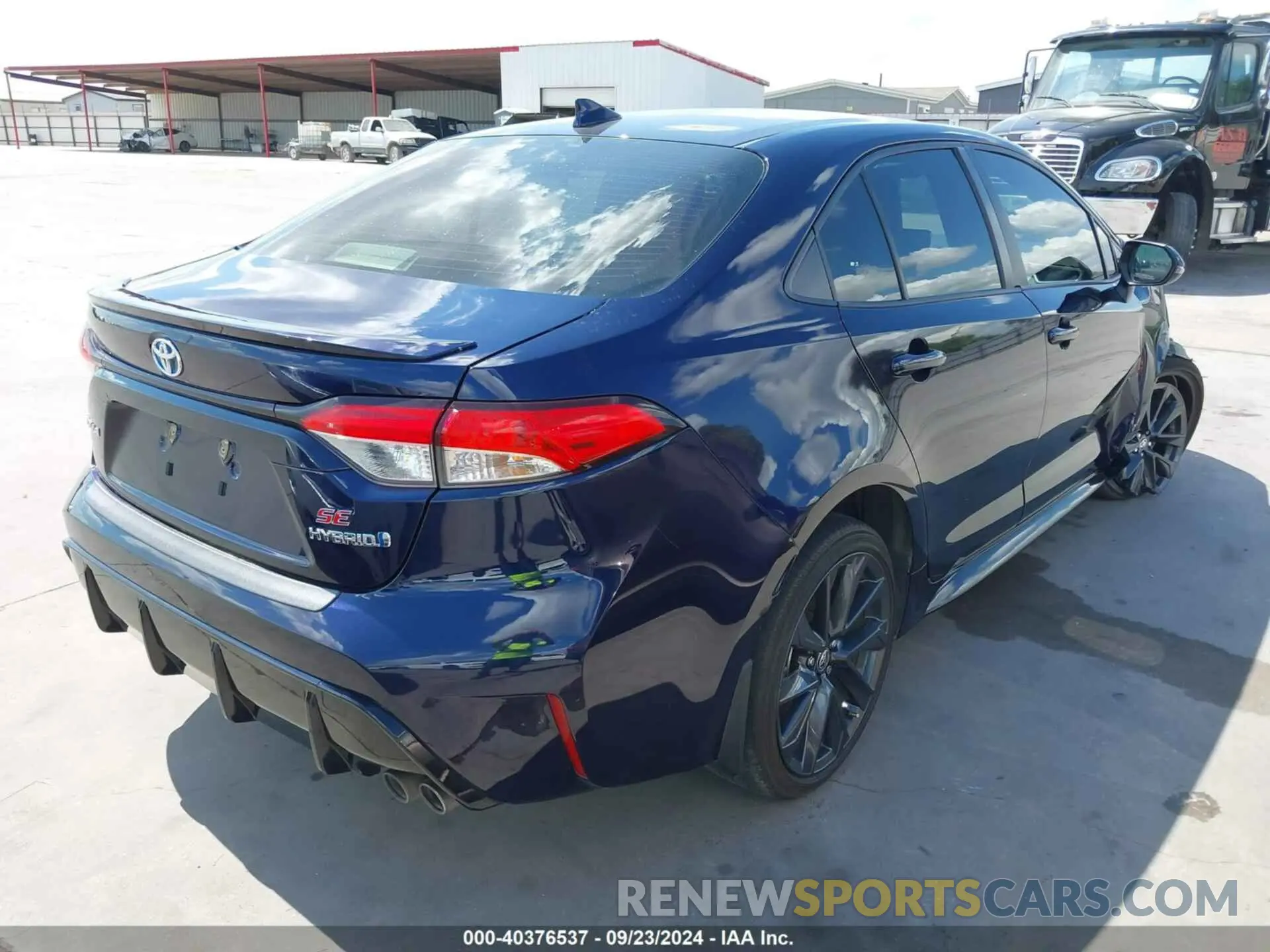 4 fotografías del automóvil dañado JTDBCMFE2PJ003920 TOYOTA COROLLA 2023