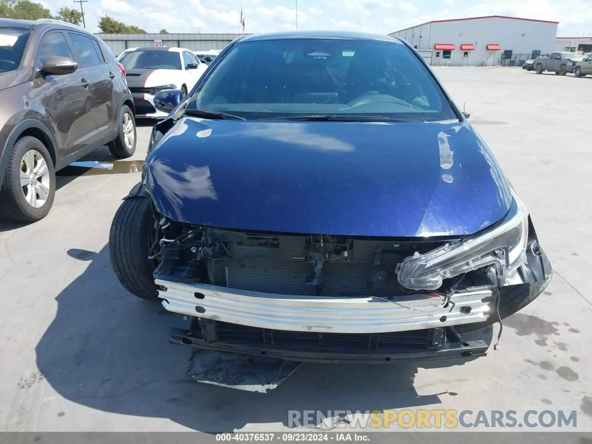 6 fotografías del automóvil dañado JTDBCMFE2PJ003920 TOYOTA COROLLA 2023
