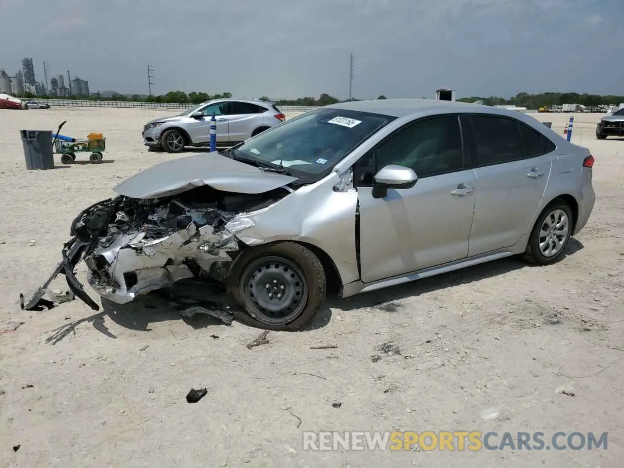 1 fotografías del automóvil dañado JTDBCMFE2PJ004968 TOYOTA COROLLA 2023