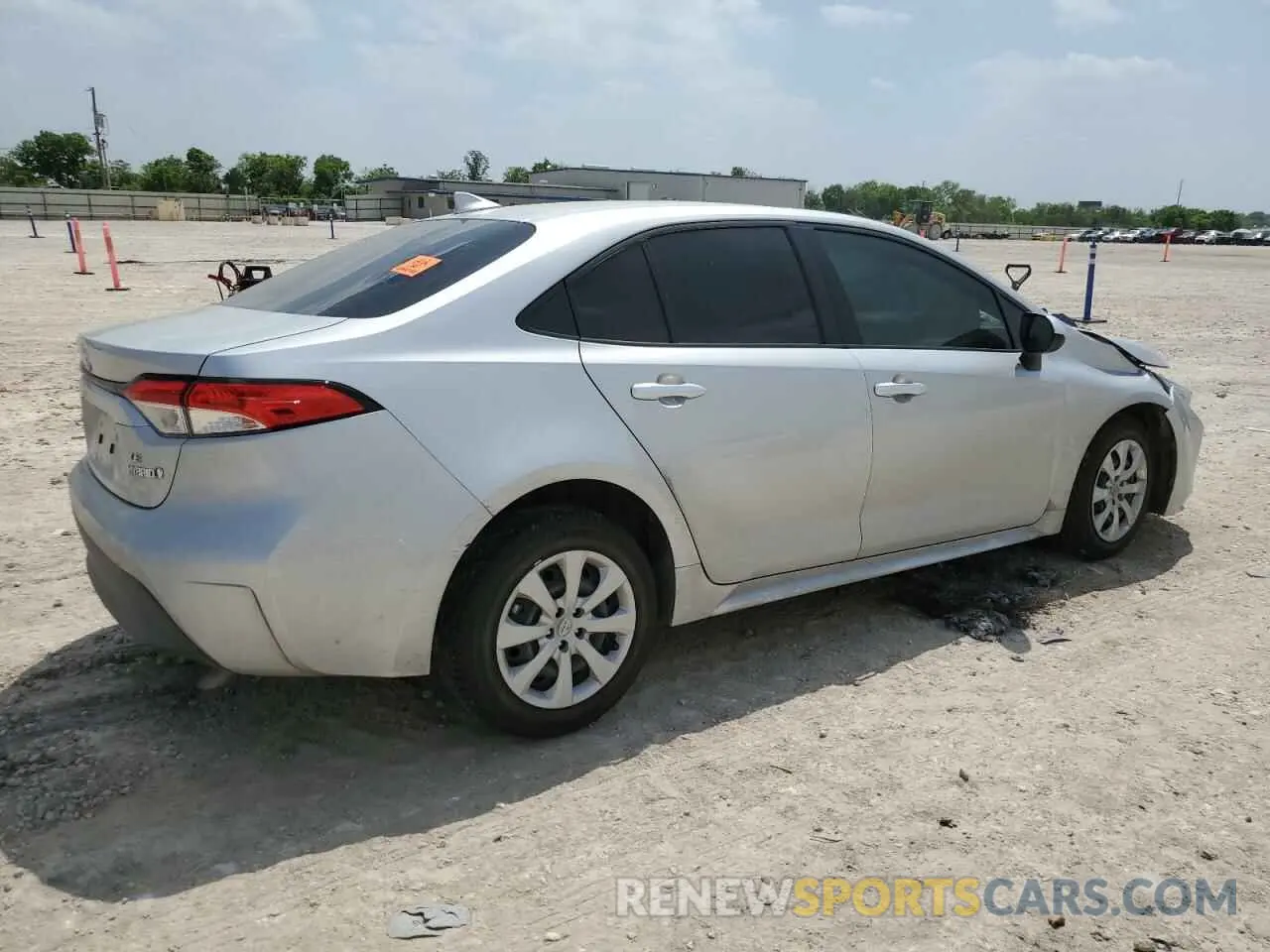 3 fotografías del automóvil dañado JTDBCMFE2PJ004968 TOYOTA COROLLA 2023