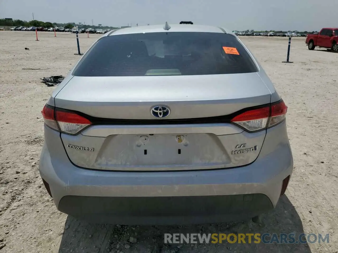 6 fotografías del automóvil dañado JTDBCMFE2PJ004968 TOYOTA COROLLA 2023