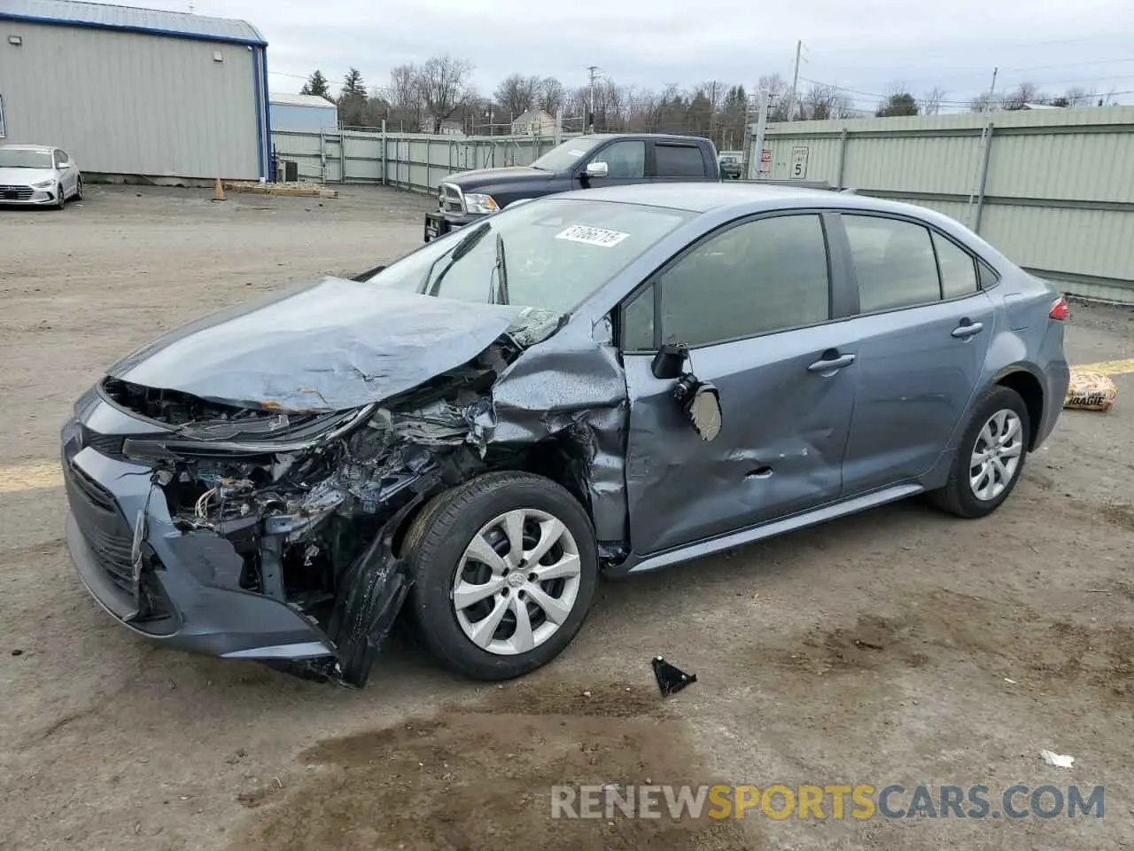 1 fotografías del automóvil dañado JTDBCMFE2PJ007594 TOYOTA COROLLA 2023