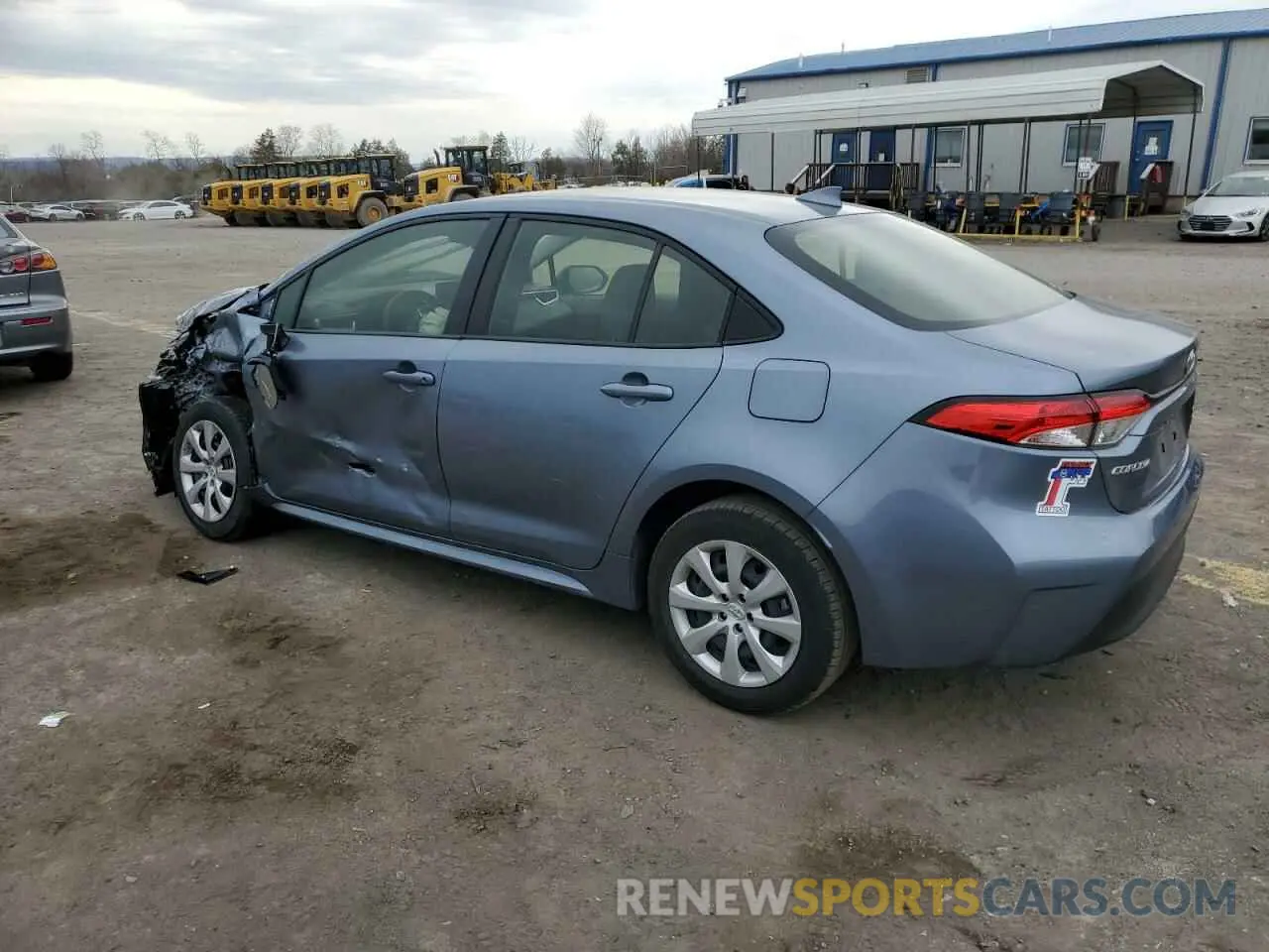 2 fotografías del automóvil dañado JTDBCMFE2PJ007594 TOYOTA COROLLA 2023