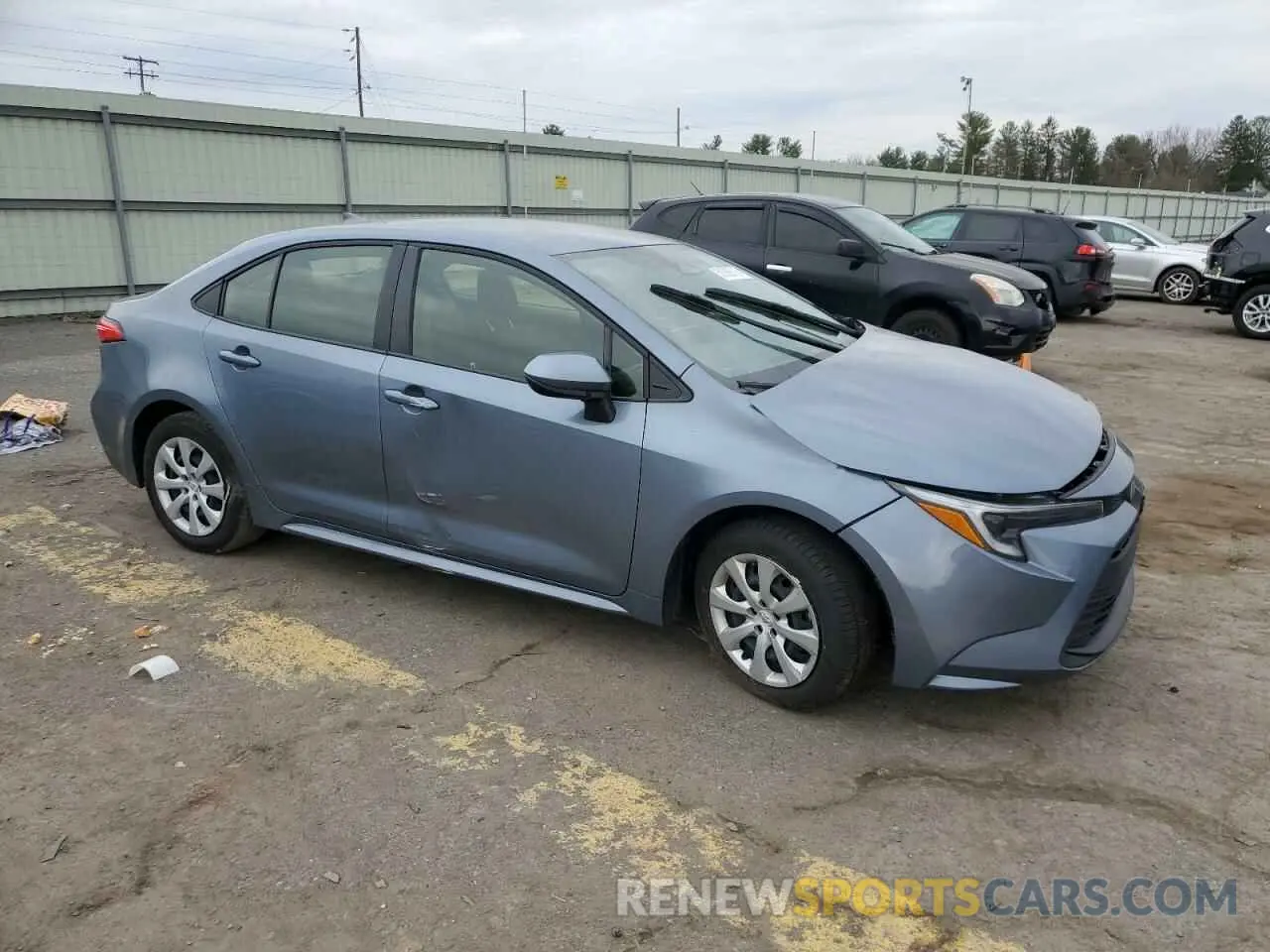 4 fotografías del automóvil dañado JTDBCMFE2PJ007594 TOYOTA COROLLA 2023