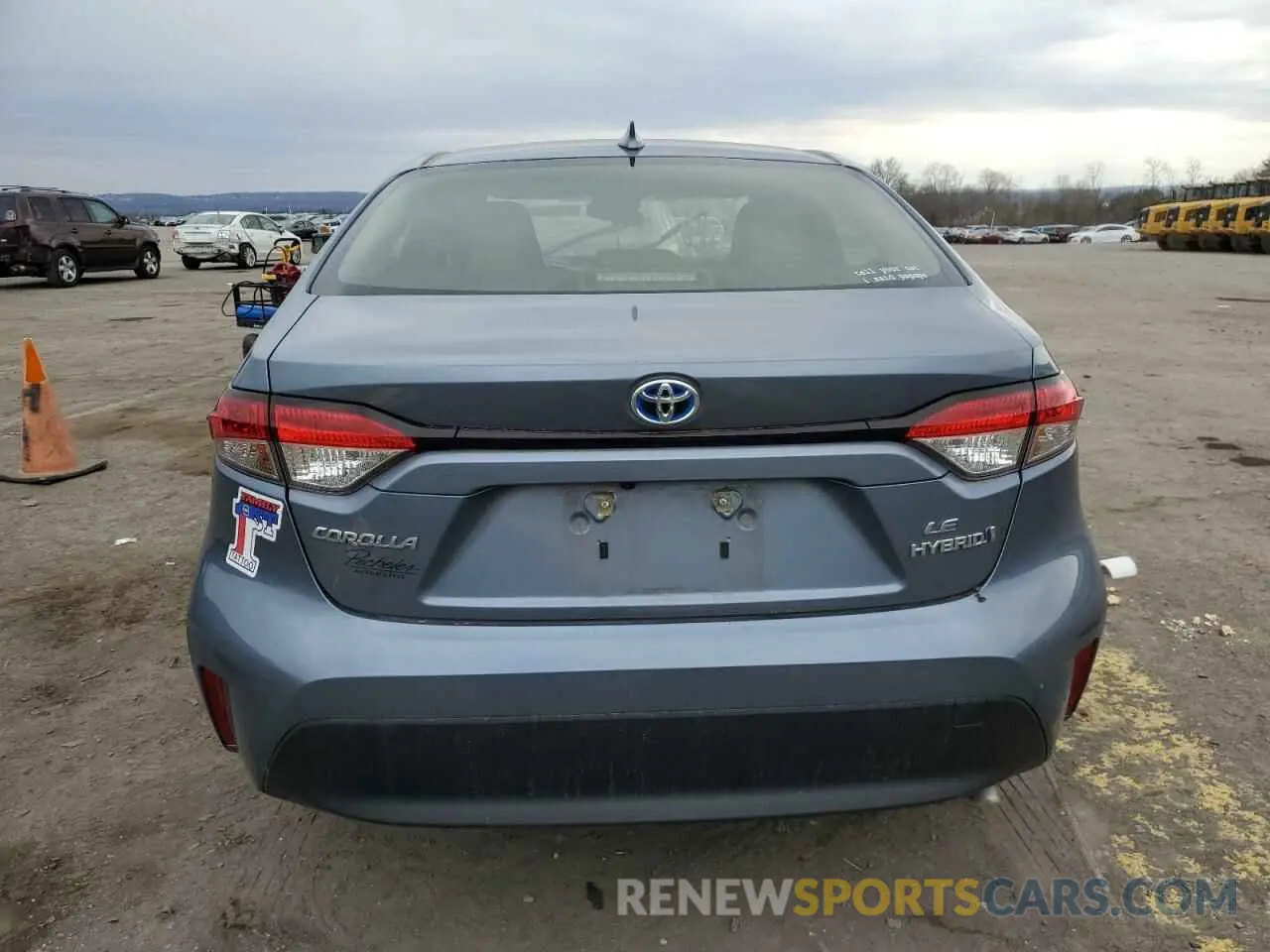 6 fotografías del automóvil dañado JTDBCMFE2PJ007594 TOYOTA COROLLA 2023