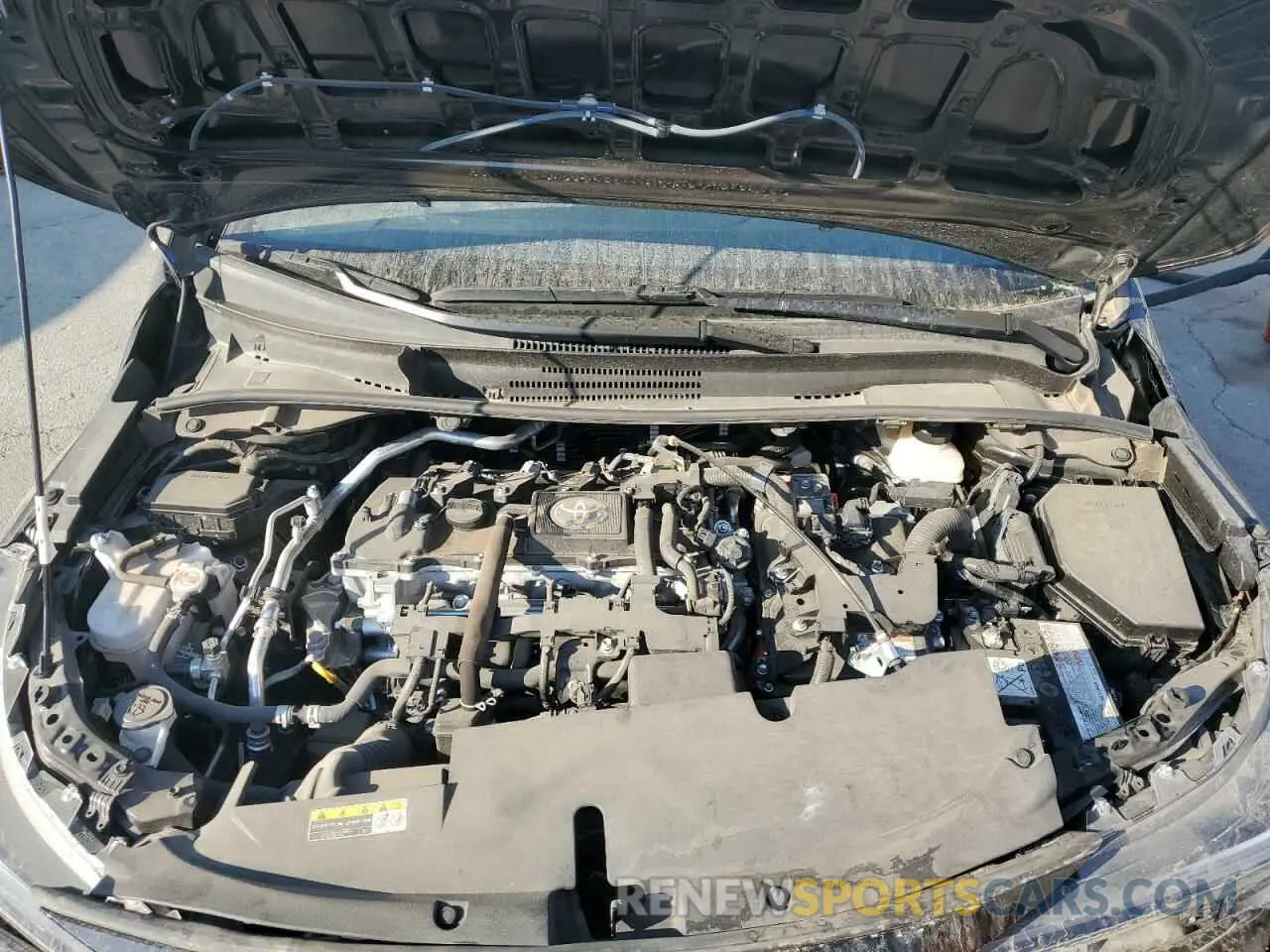 11 fotografías del automóvil dañado JTDBCMFE2PJ007966 TOYOTA COROLLA 2023