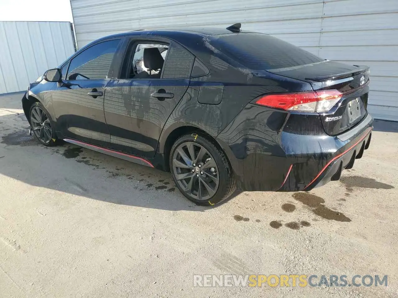 2 fotografías del automóvil dañado JTDBCMFE2PJ007966 TOYOTA COROLLA 2023