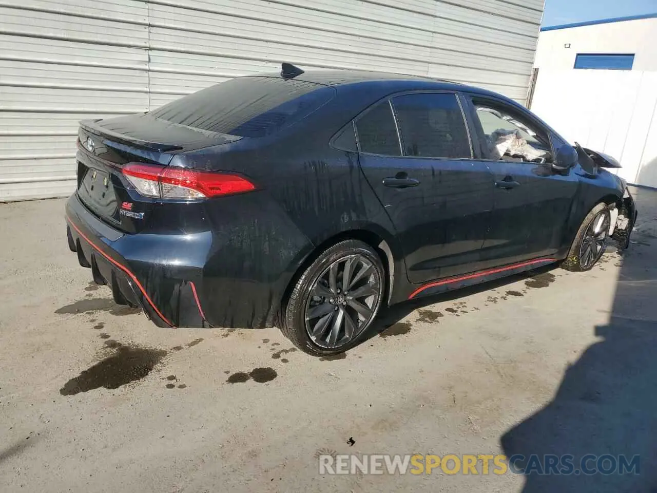 3 fotografías del automóvil dañado JTDBCMFE2PJ007966 TOYOTA COROLLA 2023