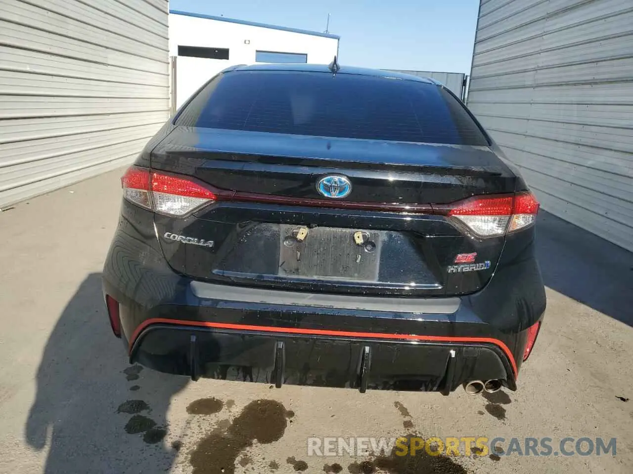 6 fotografías del automóvil dañado JTDBCMFE2PJ007966 TOYOTA COROLLA 2023