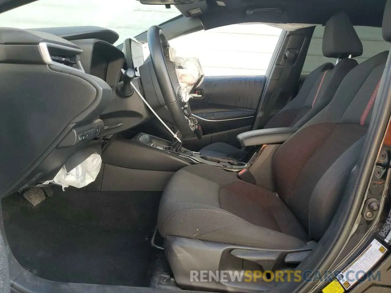 7 fotografías del automóvil dañado JTDBCMFE2PJ007966 TOYOTA COROLLA 2023