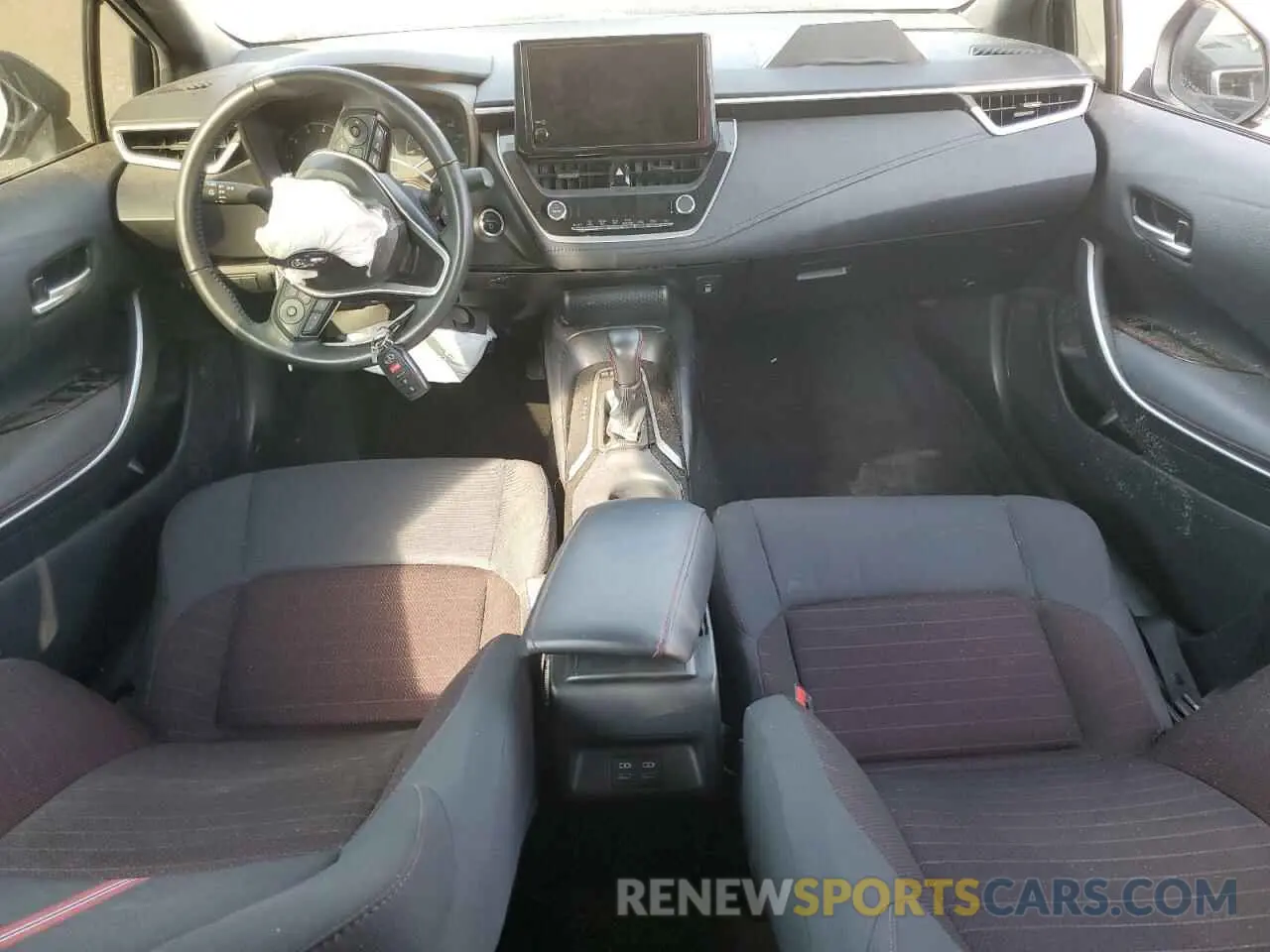 8 fotografías del automóvil dañado JTDBCMFE2PJ007966 TOYOTA COROLLA 2023
