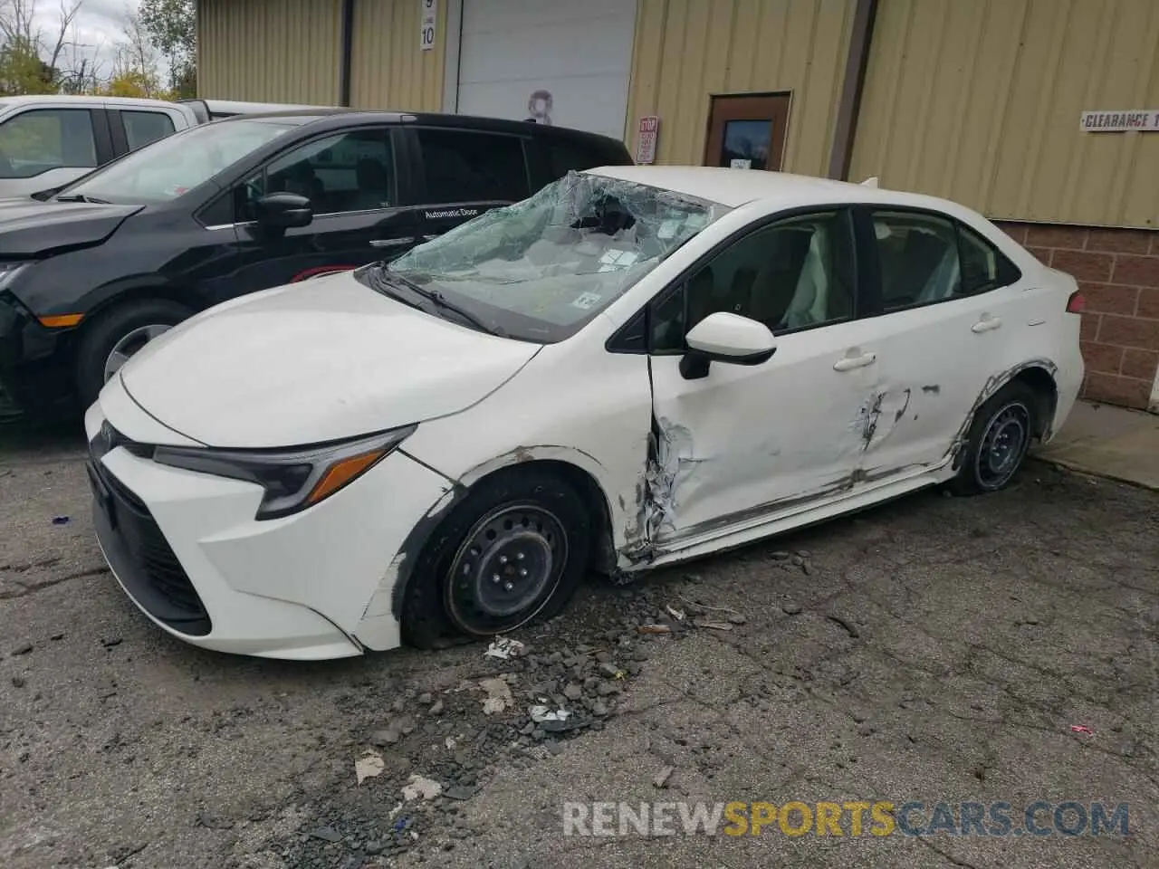 1 fotografías del automóvil dañado JTDBCMFE2PJ008048 TOYOTA COROLLA 2023