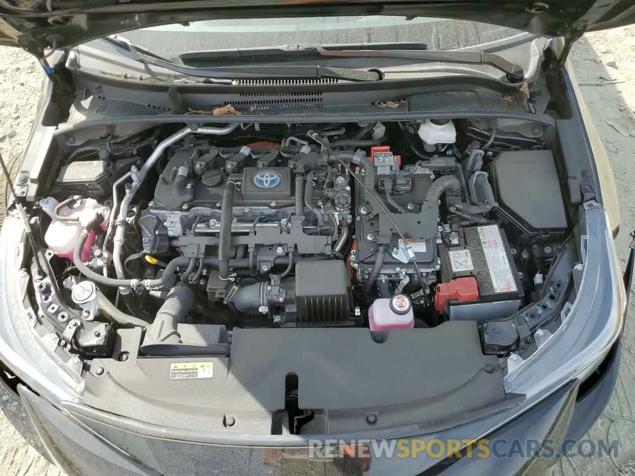 11 fotografías del automóvil dañado JTDBCMFE2PJ010995 TOYOTA COROLLA 2023