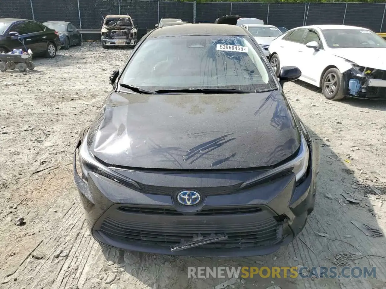 5 fotografías del automóvil dañado JTDBCMFE2PJ010995 TOYOTA COROLLA 2023