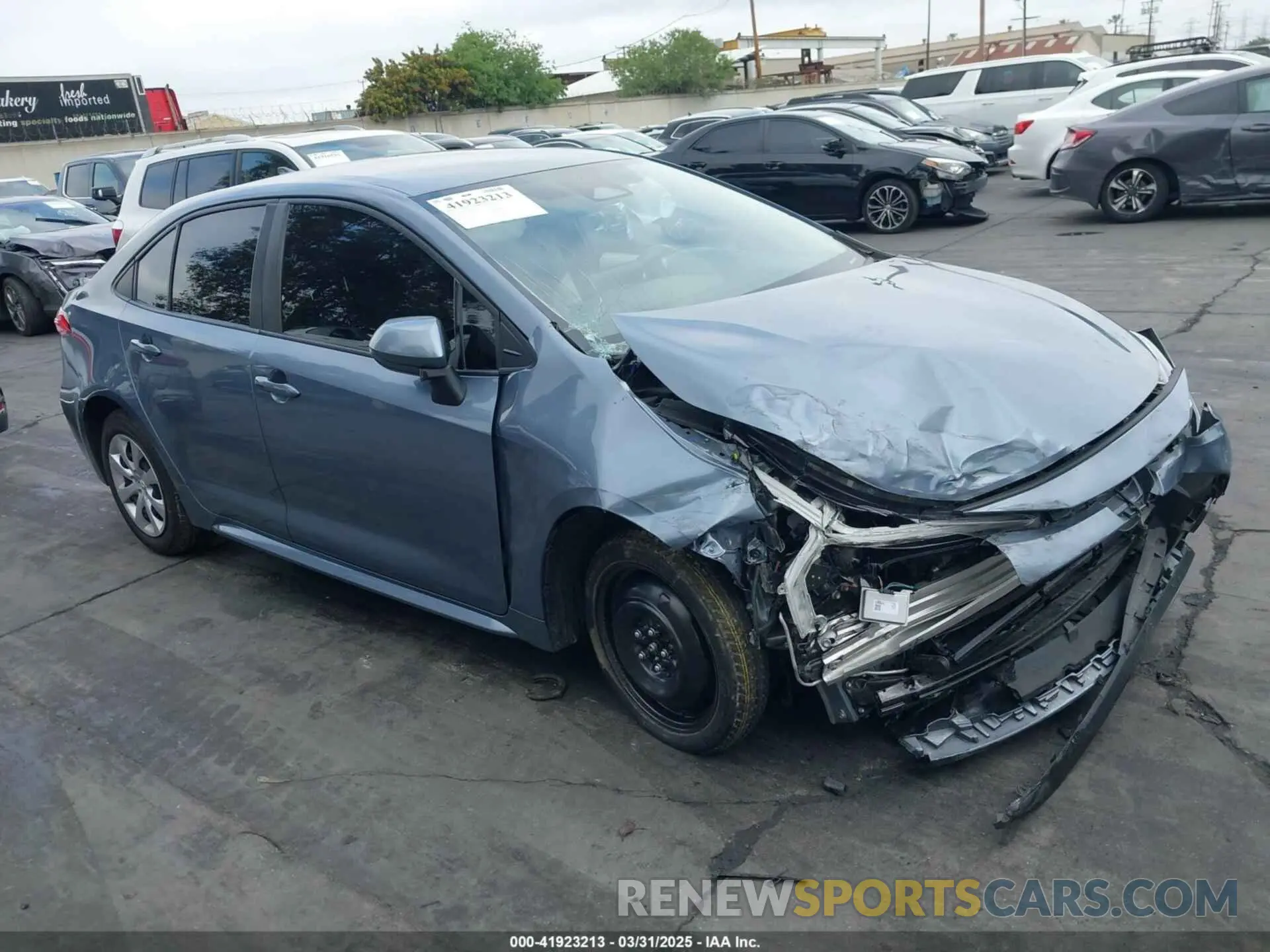 1 fotografías del automóvil dañado JTDBCMFE3P3006264 TOYOTA COROLLA 2023