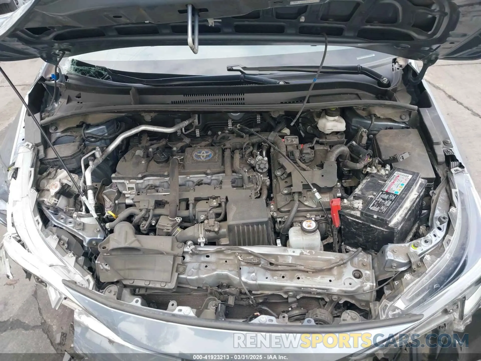10 fotografías del automóvil dañado JTDBCMFE3P3006264 TOYOTA COROLLA 2023