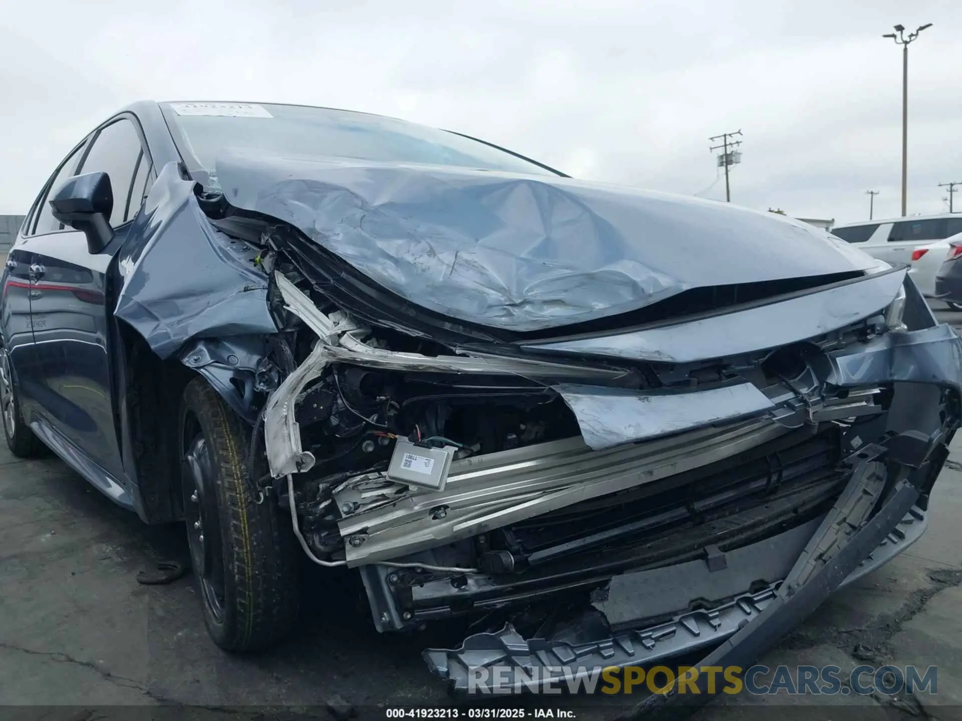 20 fotografías del automóvil dañado JTDBCMFE3P3006264 TOYOTA COROLLA 2023