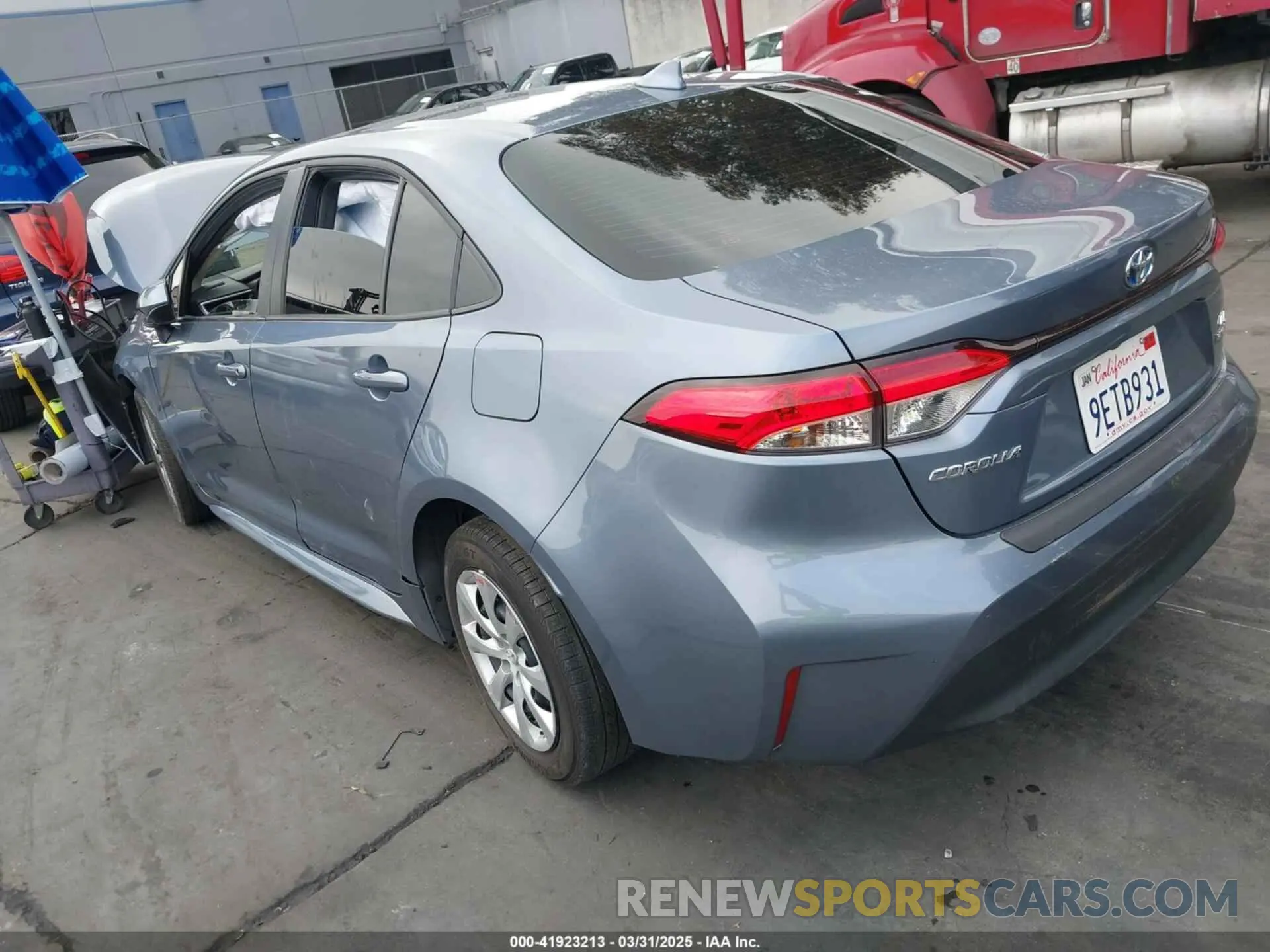 3 fotografías del automóvil dañado JTDBCMFE3P3006264 TOYOTA COROLLA 2023