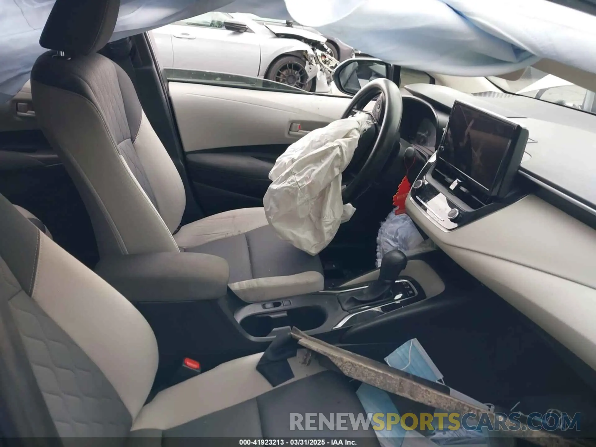 5 fotografías del automóvil dañado JTDBCMFE3P3006264 TOYOTA COROLLA 2023