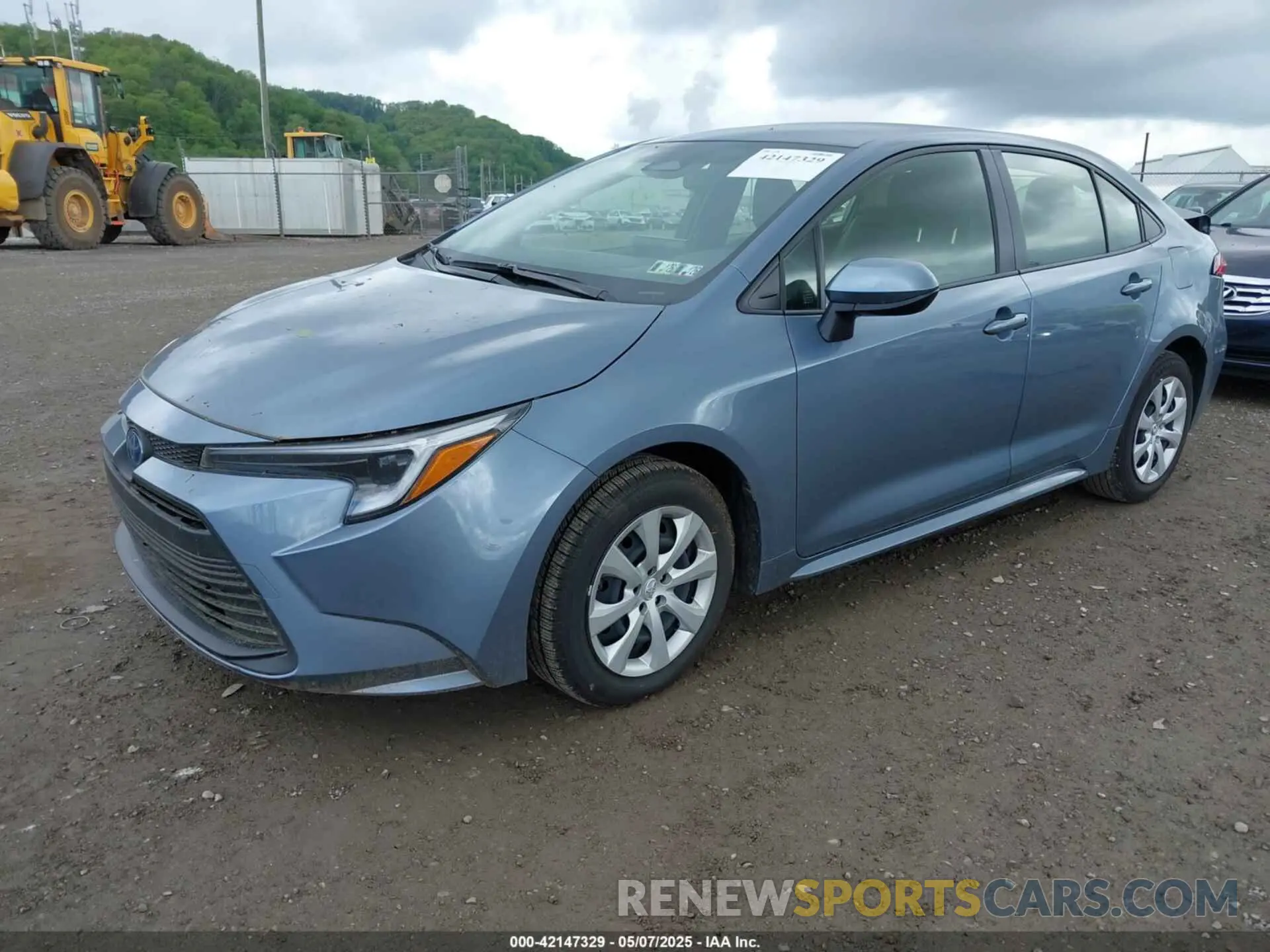 2 fotografías del automóvil dañado JTDBCMFE3P3012548 TOYOTA COROLLA 2023